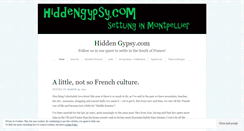 Desktop Screenshot of hiddengypsy.com